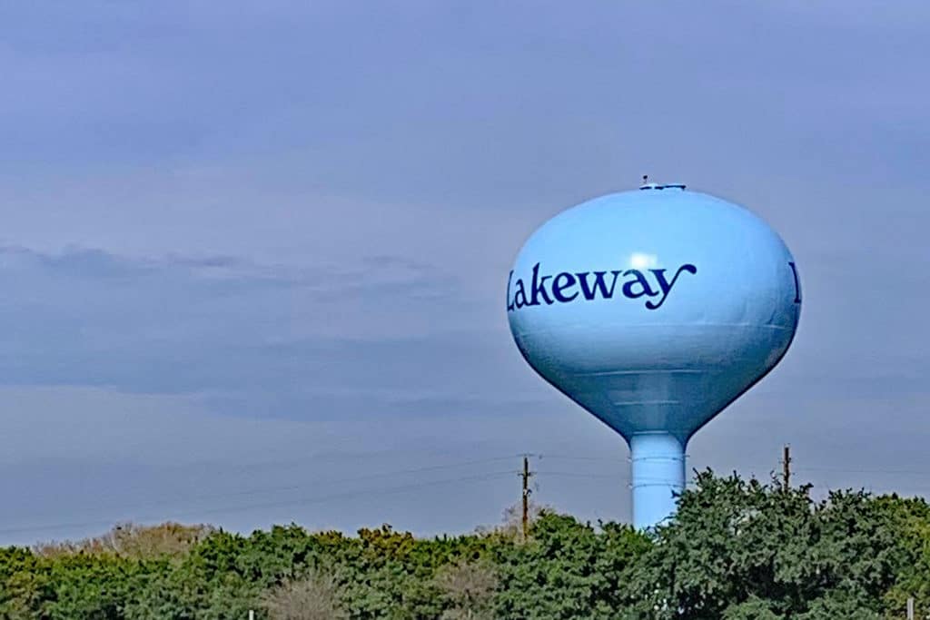 E2 Water Tower Repainting Complete